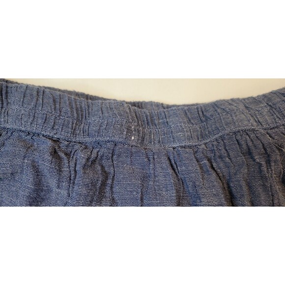 Studio West Apparel Women's Chambray Skirt Size Medium Blue Embroidered Vintage - Picture 13 of 14
